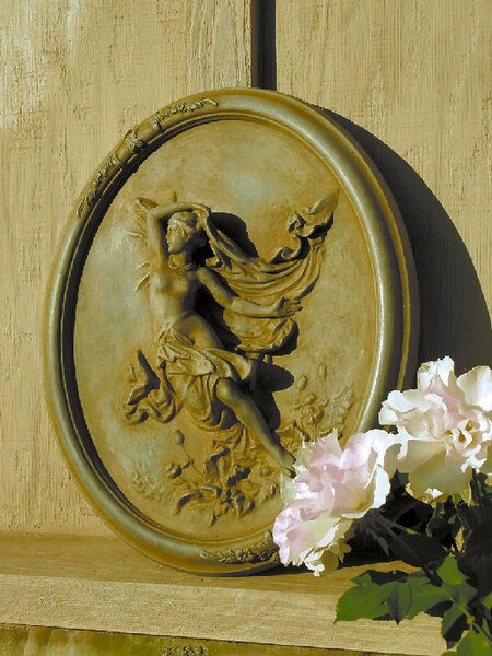 Isabella Plaque Art Nouveau Wall Hanging